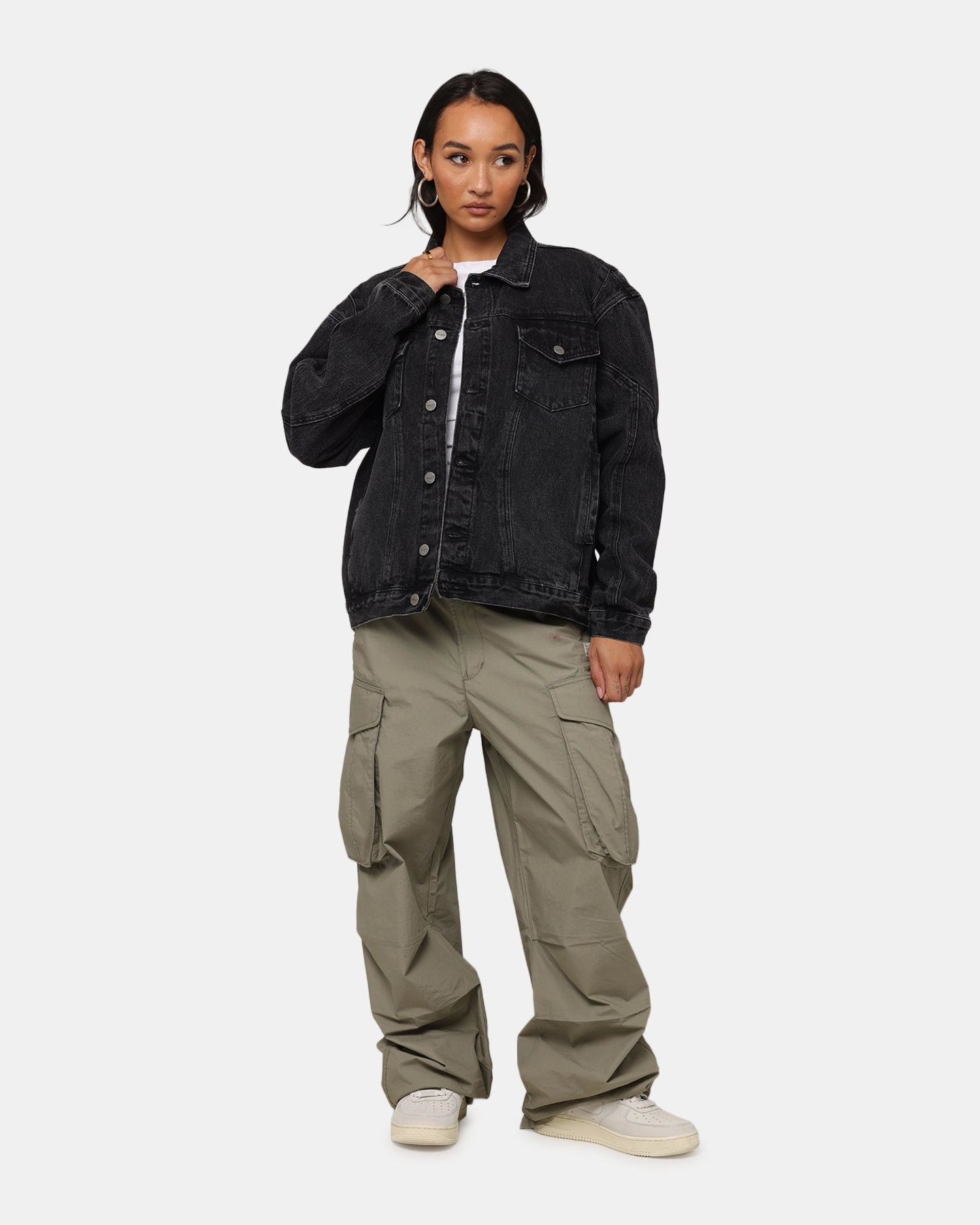 Saint Morta Armoury Denim Jacket Black Shadow Waterproof Wear