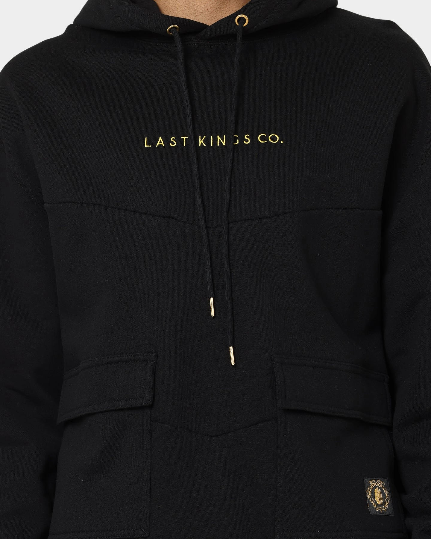 Last Kings Cargo Hoodie Black standard size