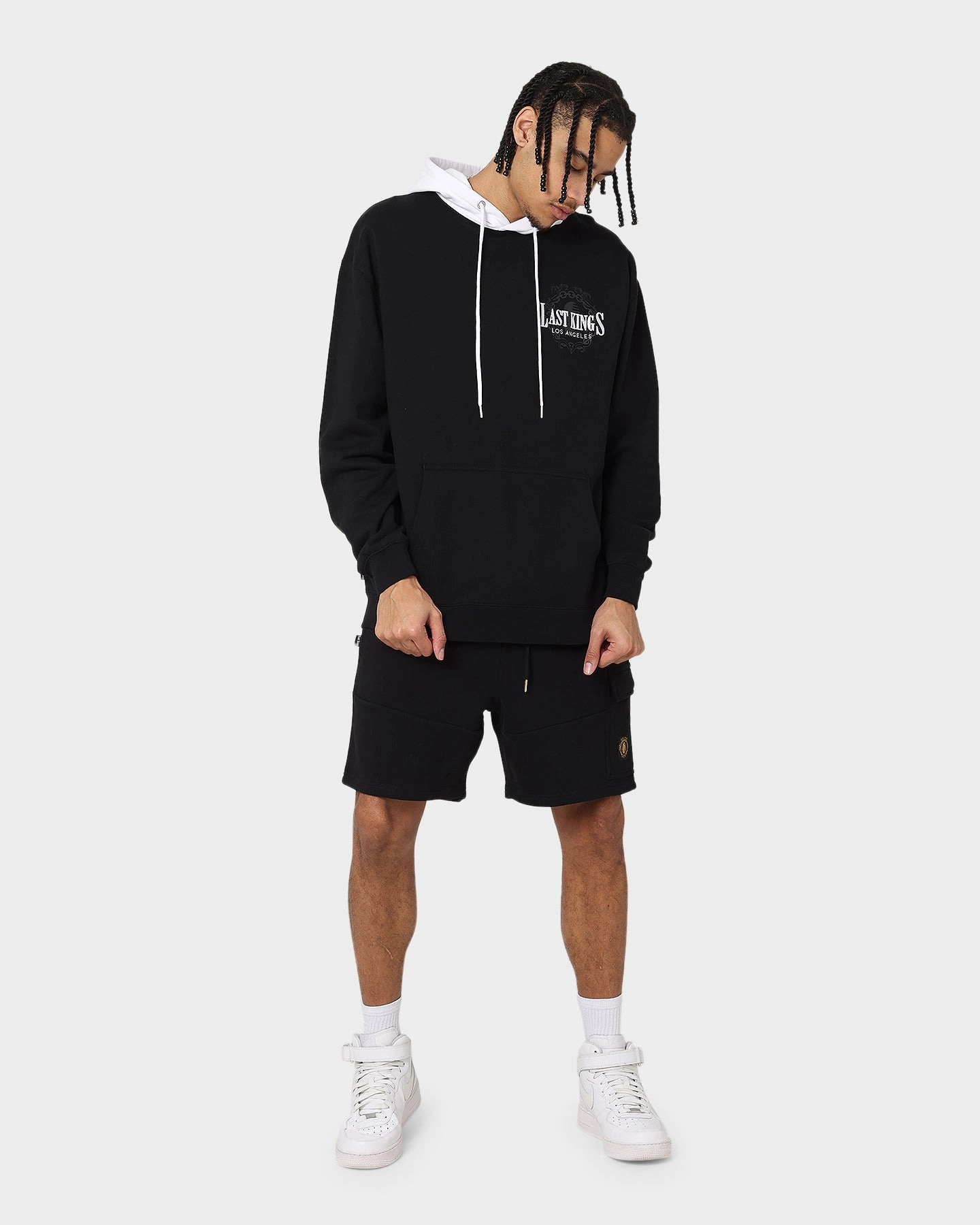 gift - giving option Last Kings Divergence Hoodie Black/White