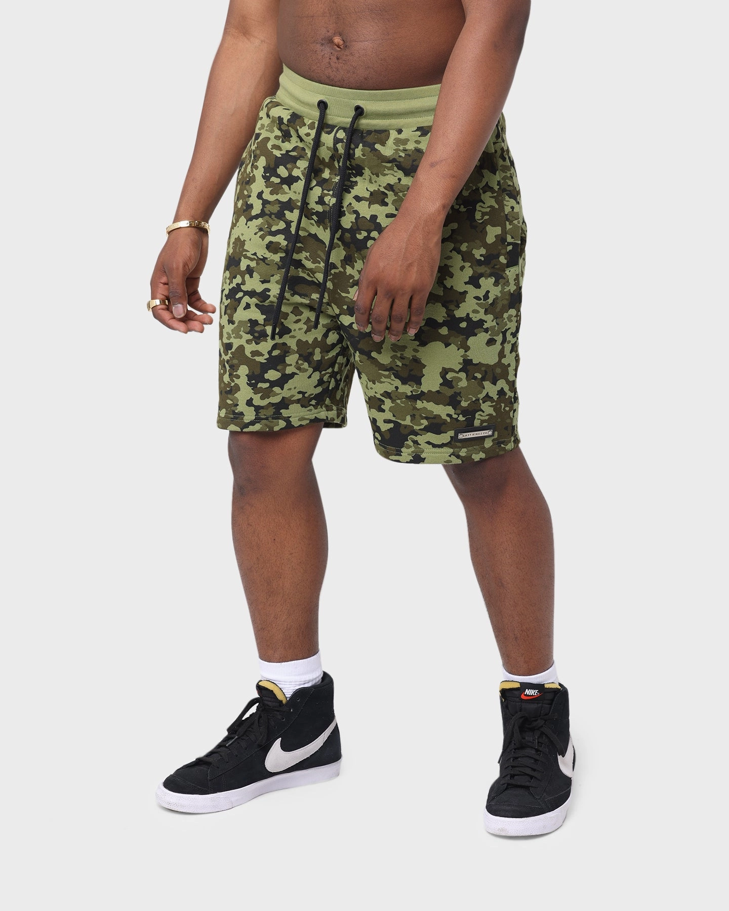Last Kings Pharaoh Camo Sweat Shorts Camo Color Variety yoga clothes