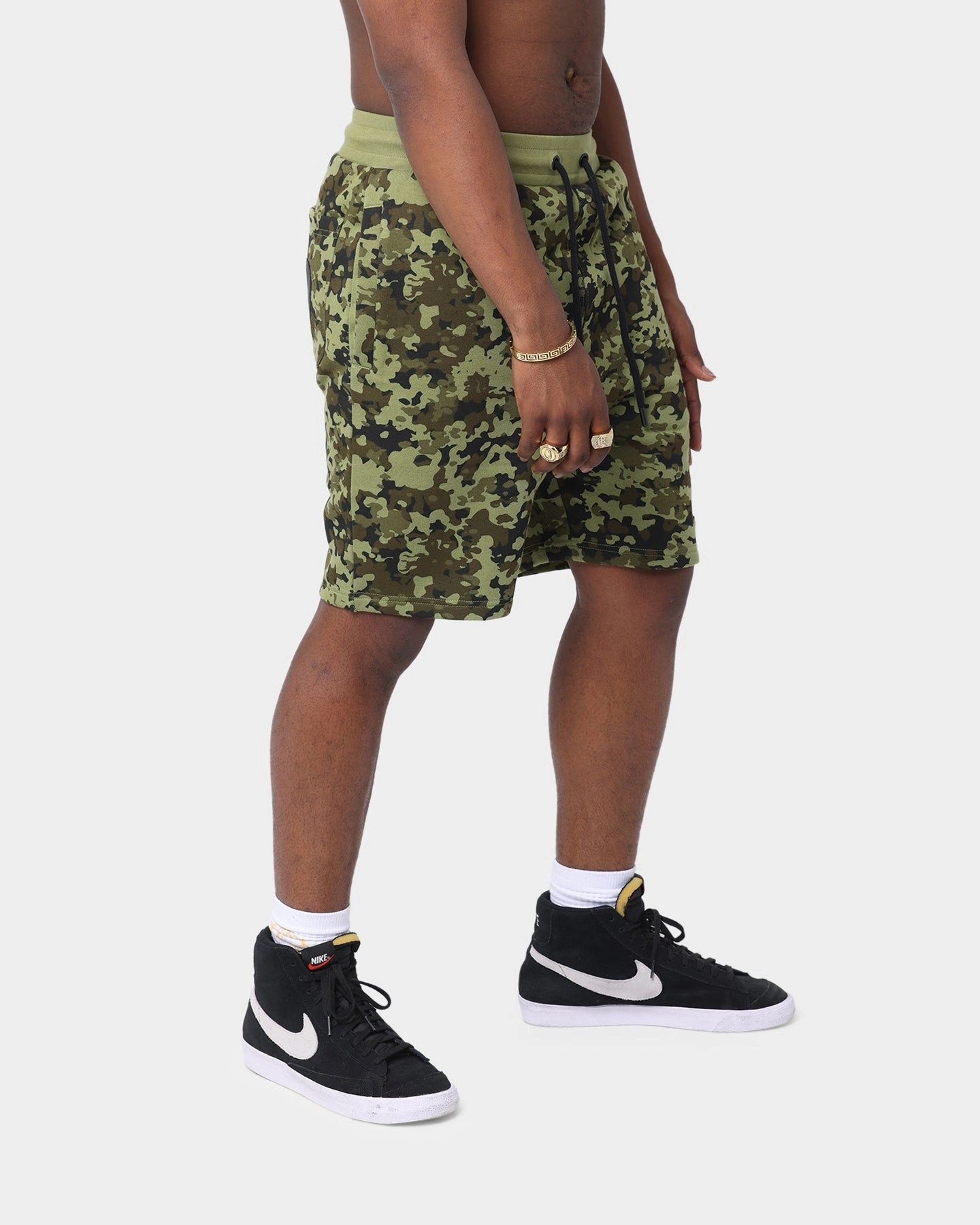 Fun Patterns Last Kings Pharaoh Camo Sweat Shorts Camo