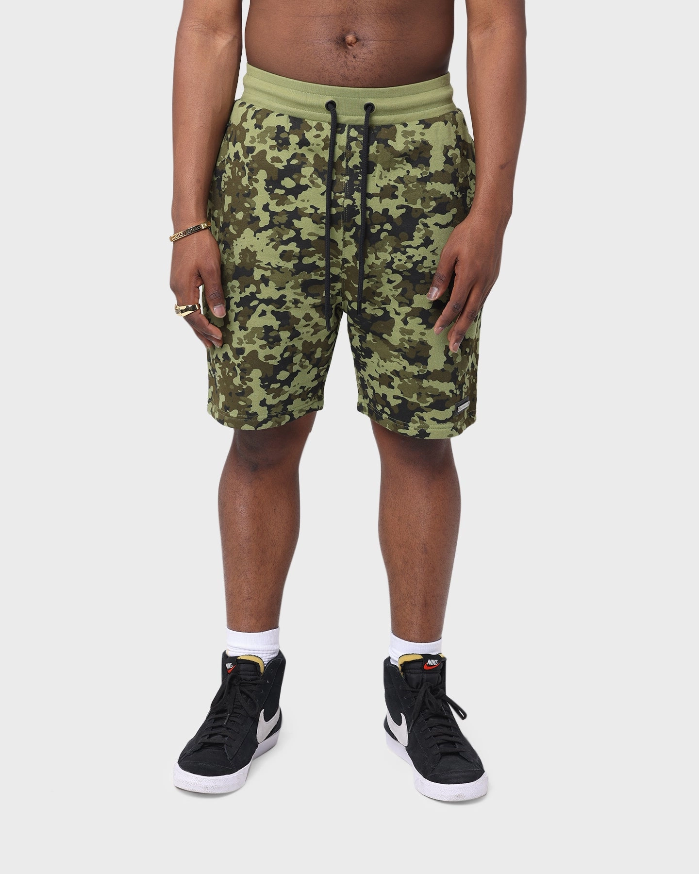 Last Kings Pharaoh Camo Sweat Shorts Camo Warm Season Snag Free Design