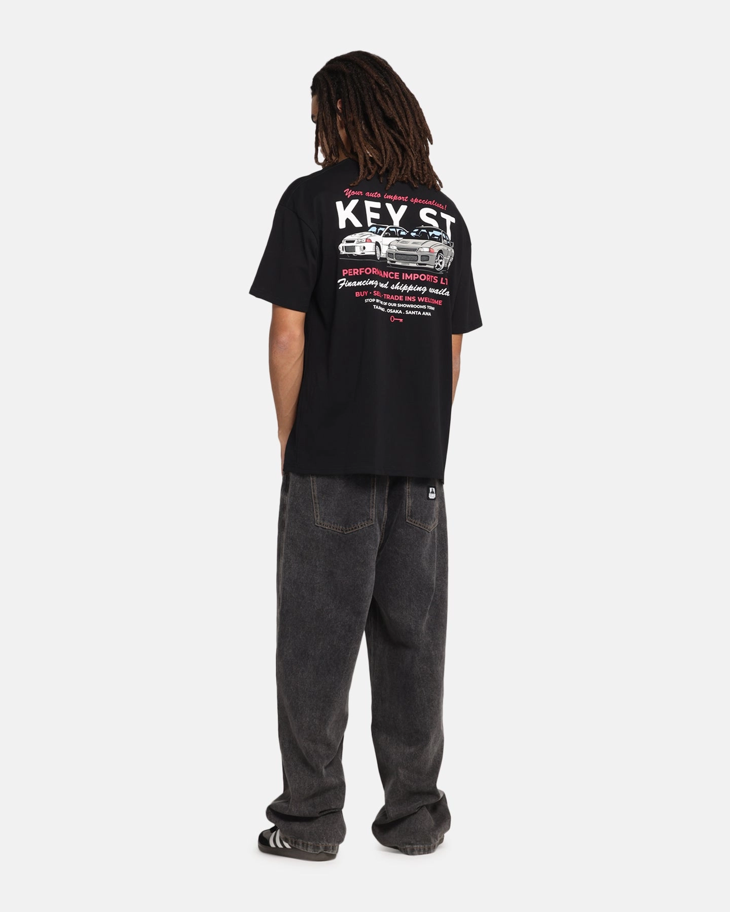 Casual Chic Look Classic Trend Look Key Street Dealership T-Shirt Black