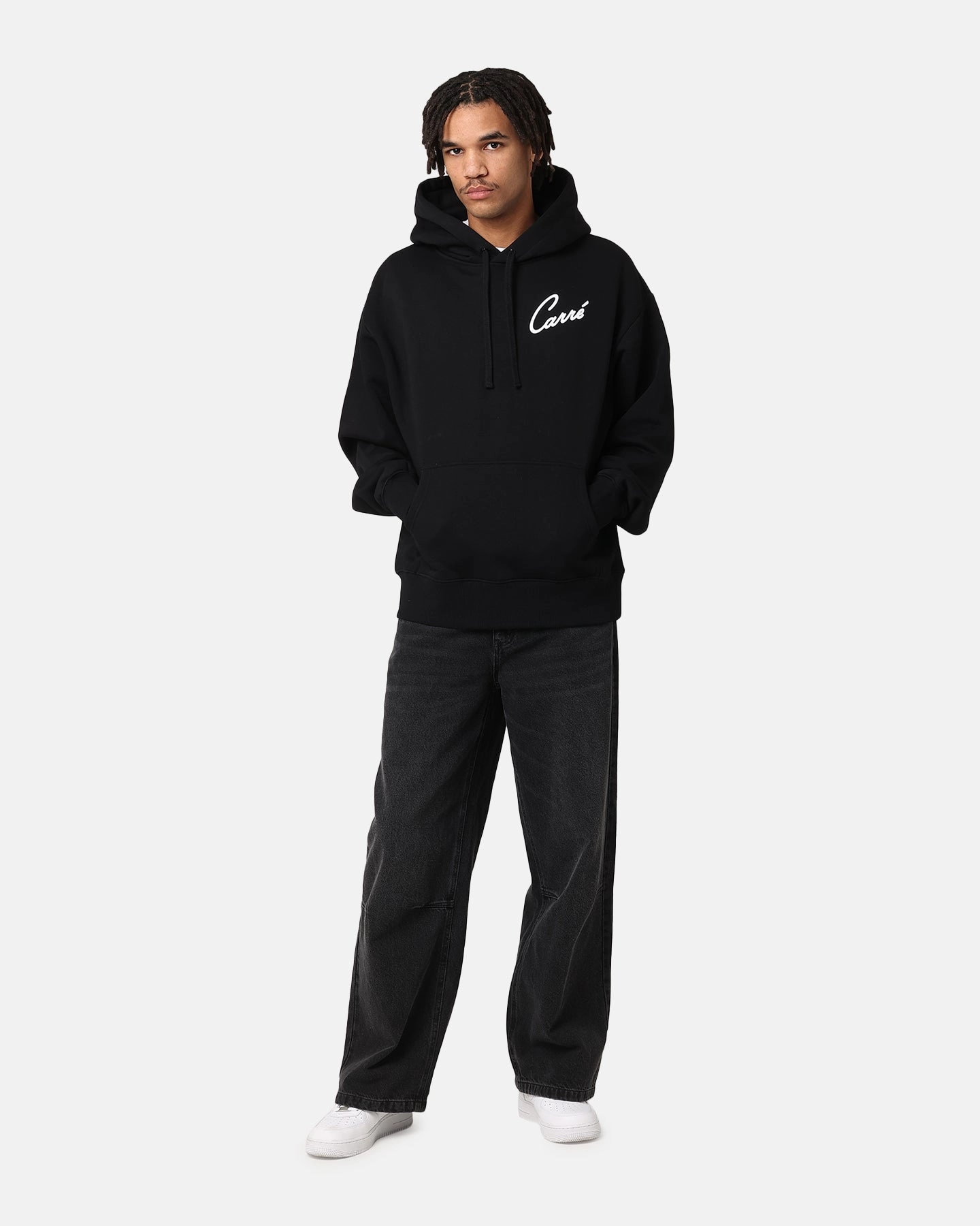 Carre Swifty Hoodie Black Display Enjoy
