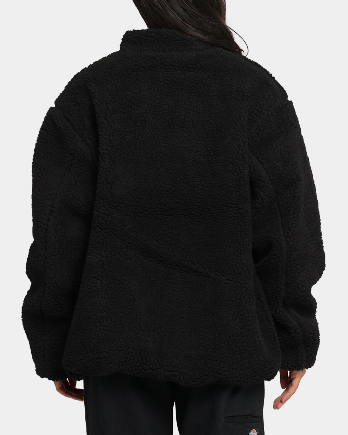 Solid Core Utility S Double High Pile Jacket Black
