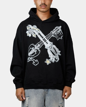 Goat Crew Disney Kingdom Hearts Roxas Premium Hoodie Black family gathering