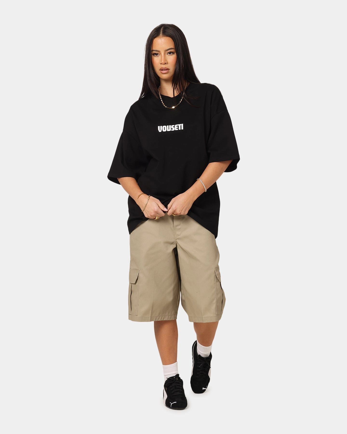 Cool Layering Vouseti Future Is Now T-Shirt Black
