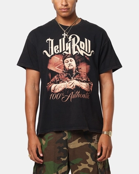 Jelly Roll Authentic T-Shirt Black Camping attire