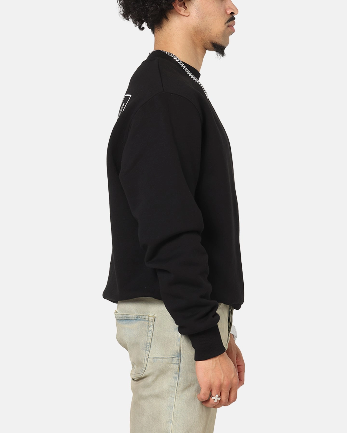 Subtle Color Tone Key Street Nissan Nismo Classic Crewneck Black