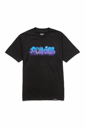 Side Vent Design Trendy Comfort Wear Cookies Throw Up SS Tee