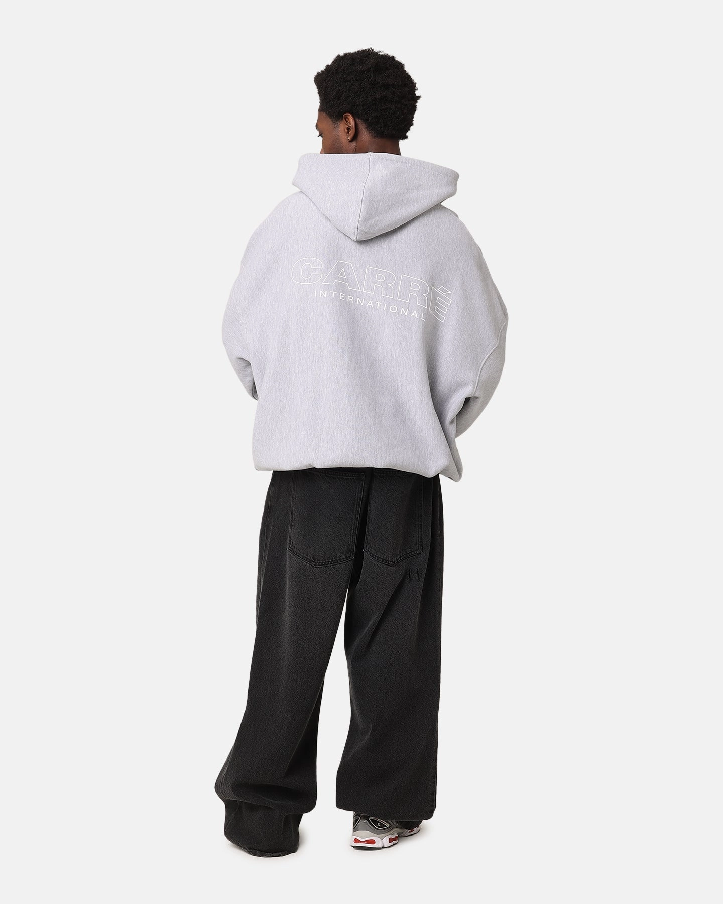 Carre Out Motion Hoodie Light Marle astronauts