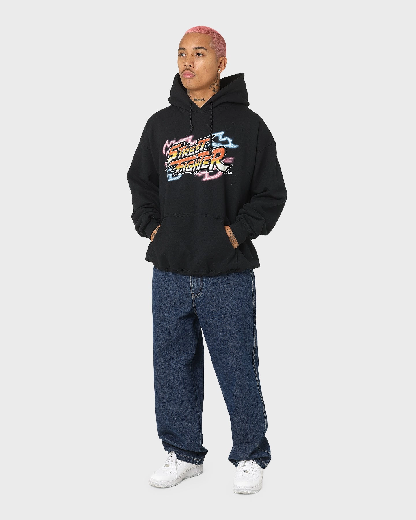 Goat Crew X Street Fighter Chun Li Hoodie Black Give YKK Zipper Hardware