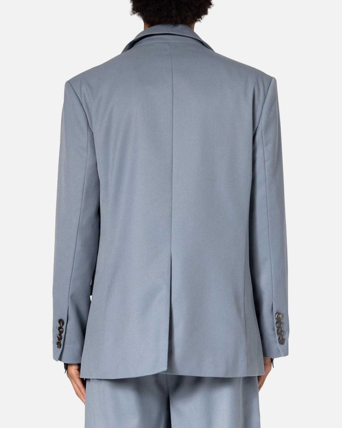 suitable for photography MNML Double Breasted Suit Jacket Teal