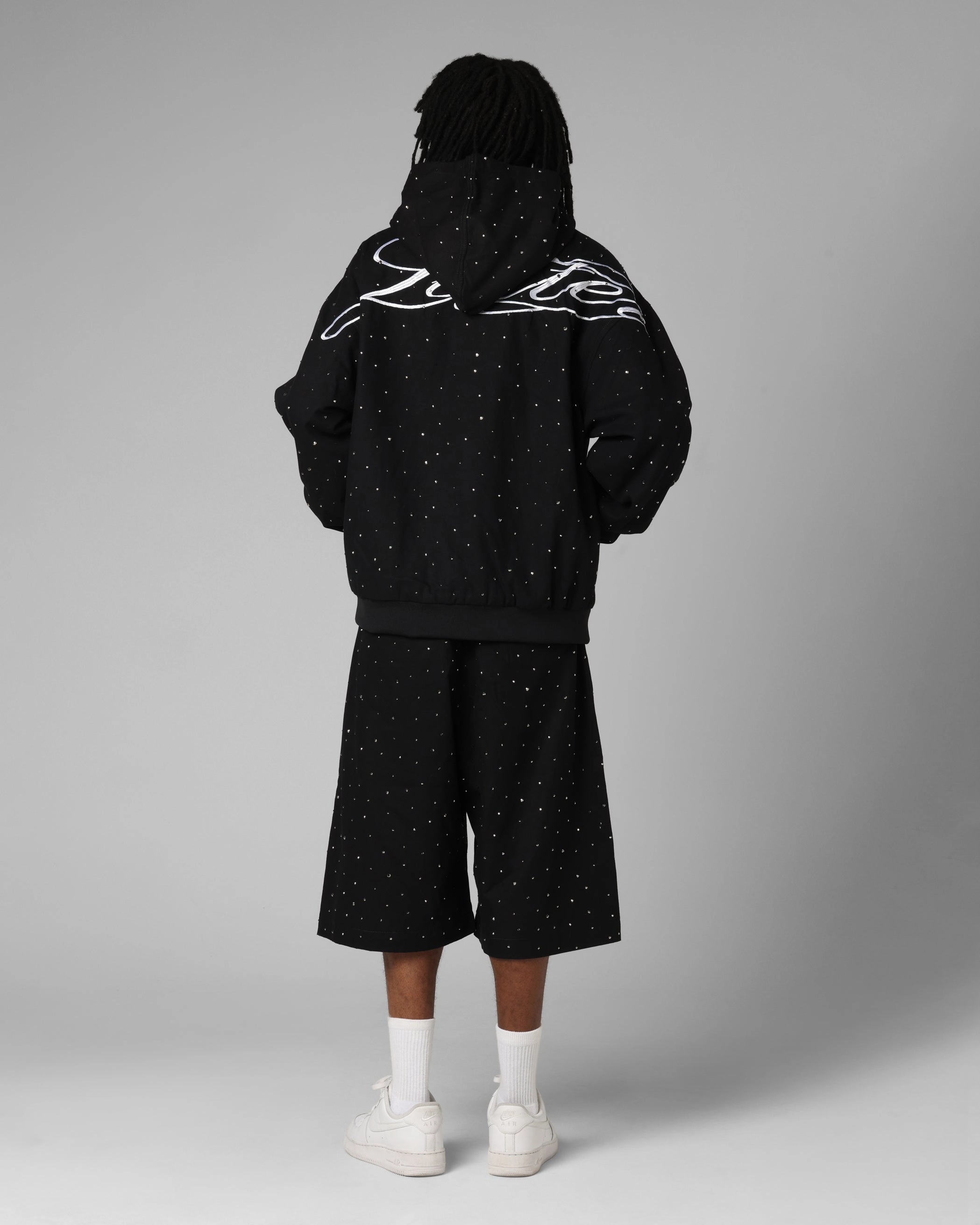 Loiter Hail Storm Premium Hoodie Black Ultra Soft low altitude use