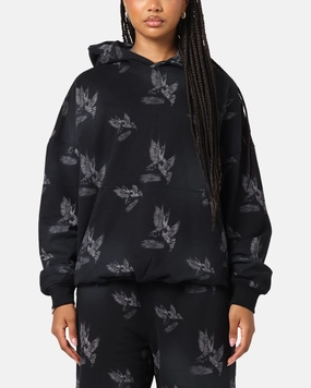 Saint Morta Doves Premium Hoodie Black Packable Layer