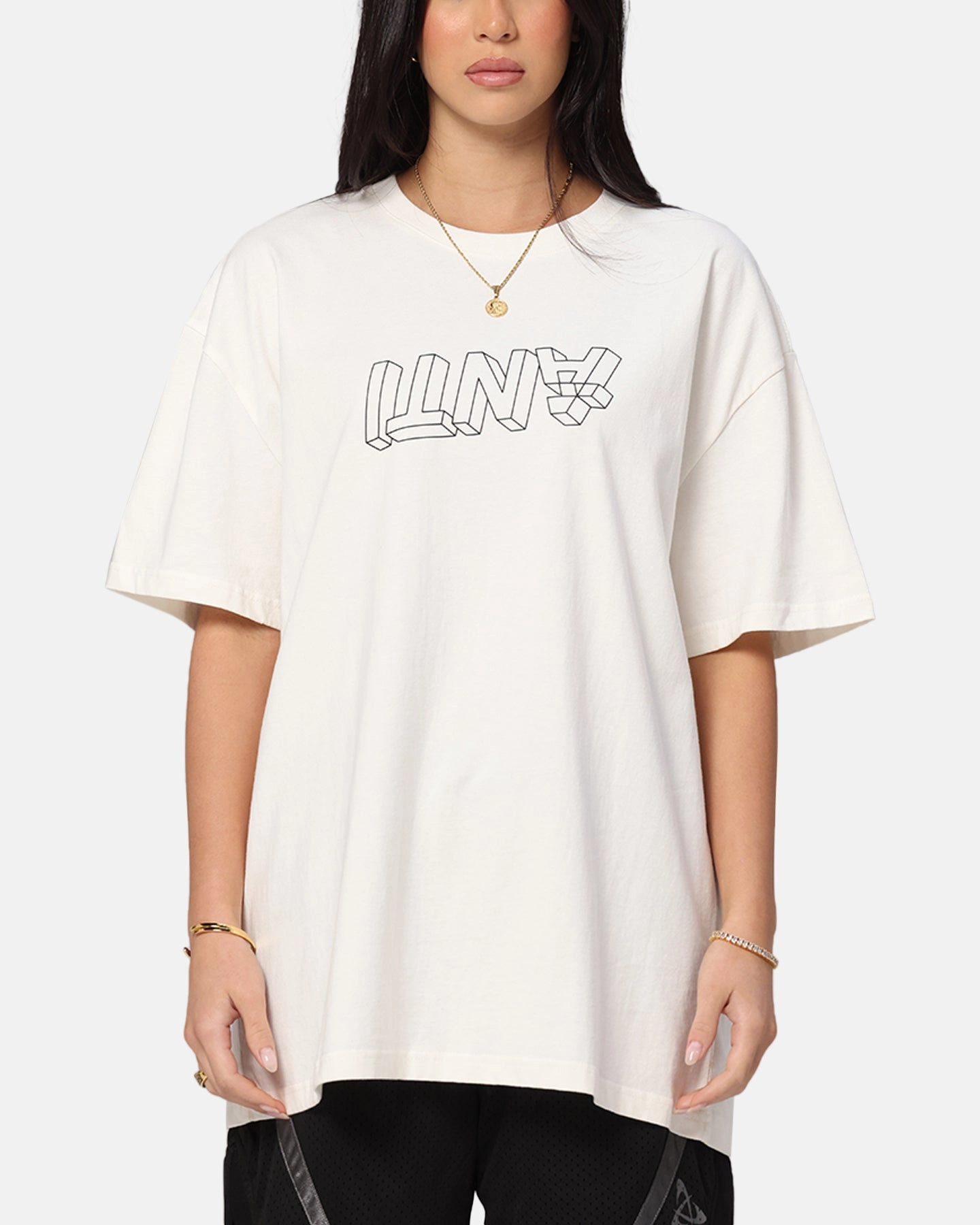 perfect for all-day wear The Anti Order Dimension Boxy T-Shirt Off White