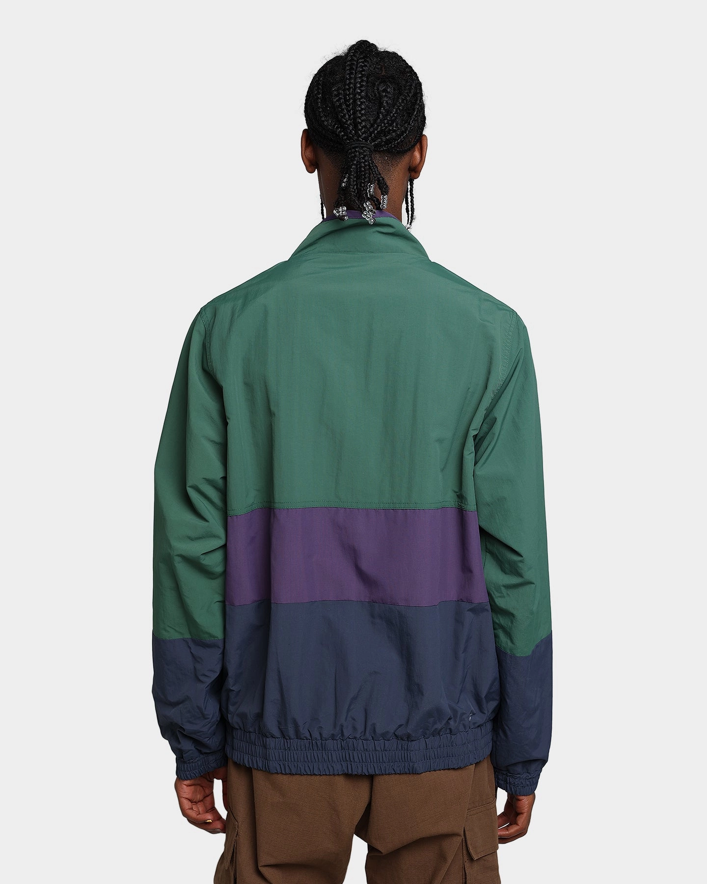 HUF Teton Quarter Zip Anorak Forest Green mountain vacation