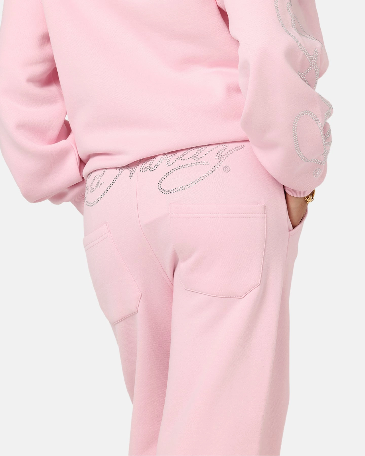Ed Hardy Trinity Sweatpants Pink City Vibe Casual Layer
