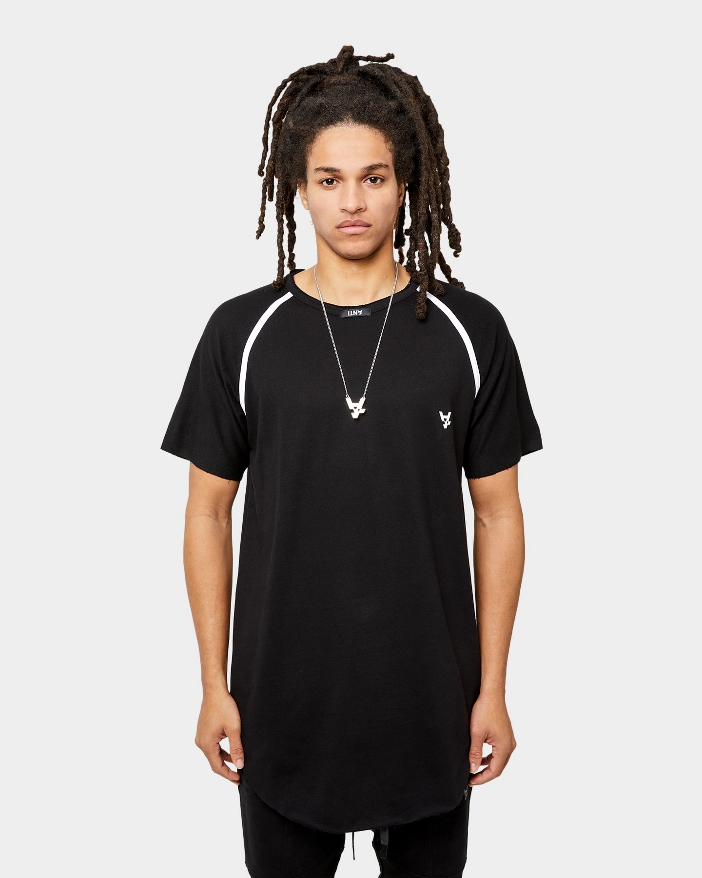 The Anti Order Non Regular T-Shirt Black/White Thermal Regulation Fabric Anti Bacterial Treatment
