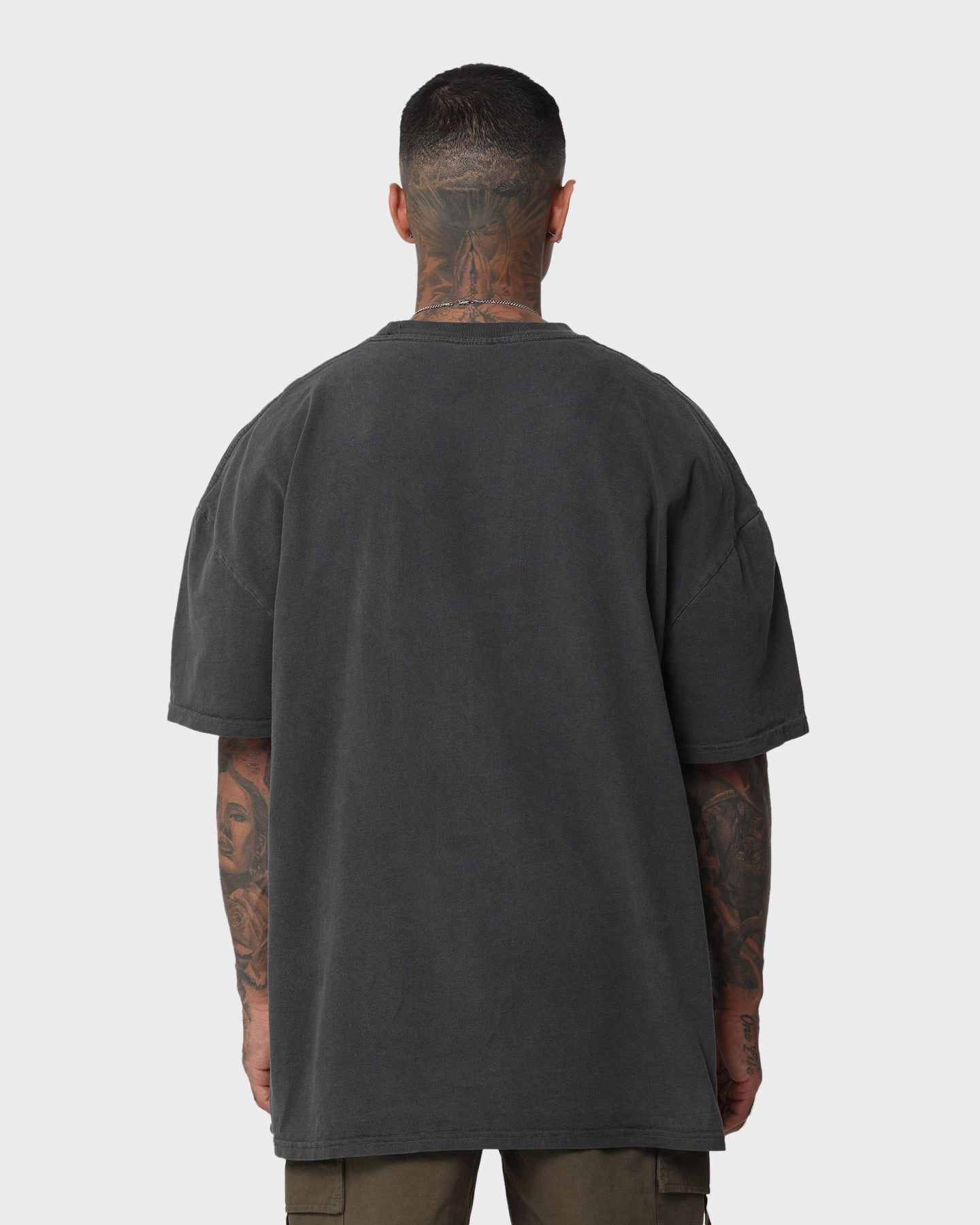 Versatile Trend Goat Crew X Ghost In The Shell GITS Poster Heavyweight Vintage T-Shirt Vintage Black