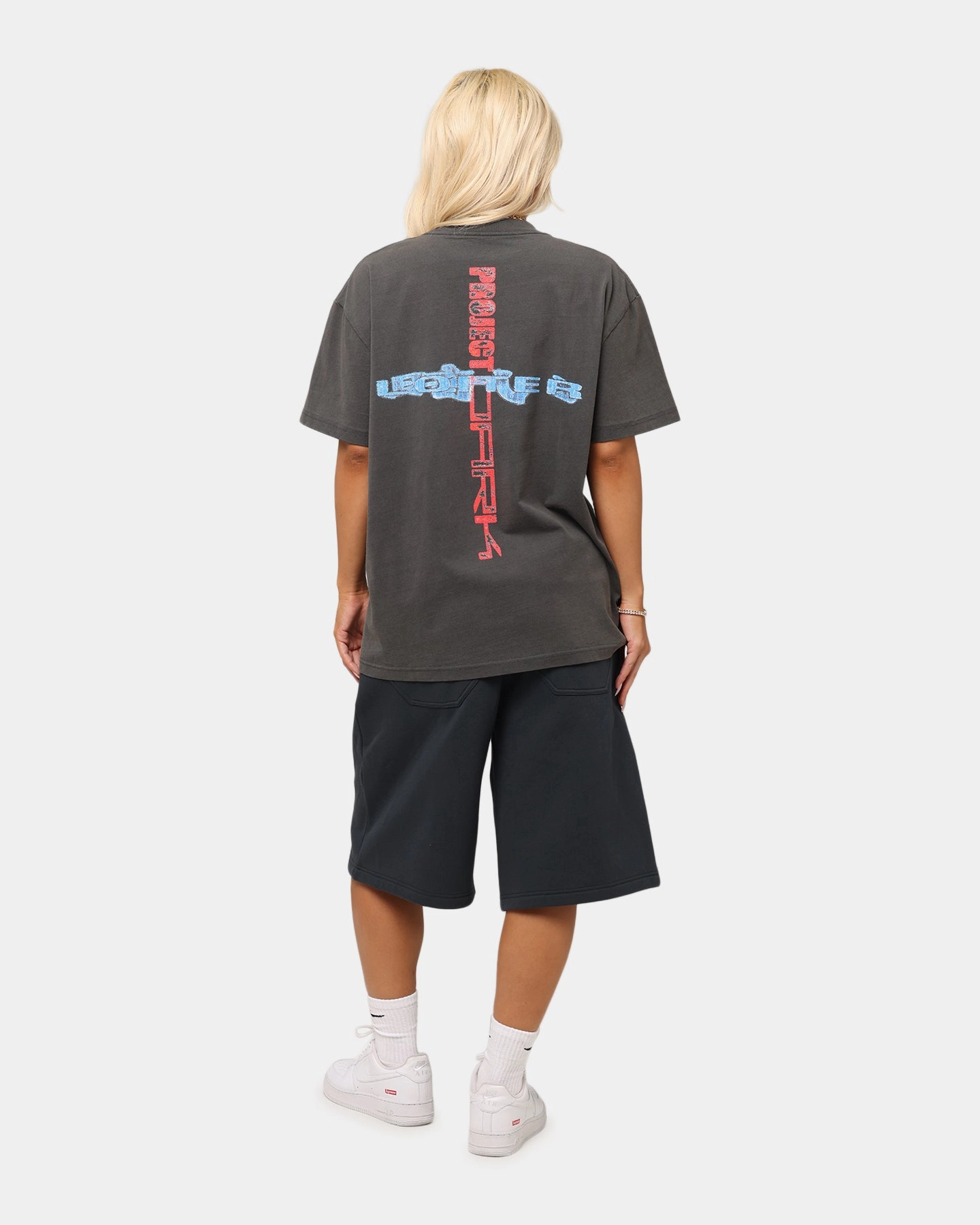 Casual Chic Wear Loiter Void Vintage T-Shirt Black Wash
