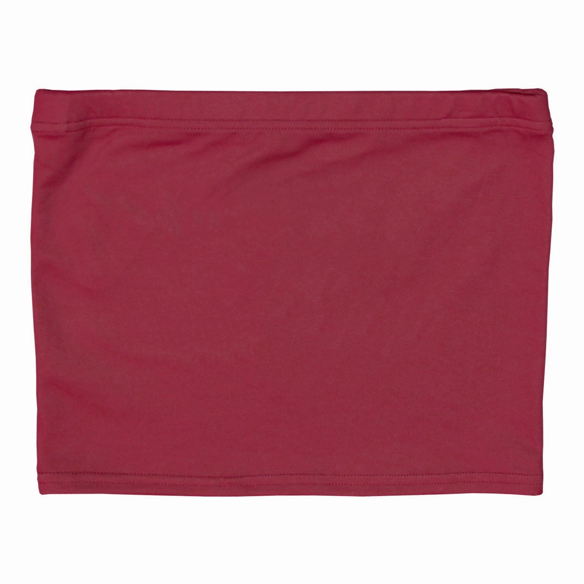 ZooZatz Women's Solid Tube Top - Garnet Anti Odor Material Quick Access Pockets
