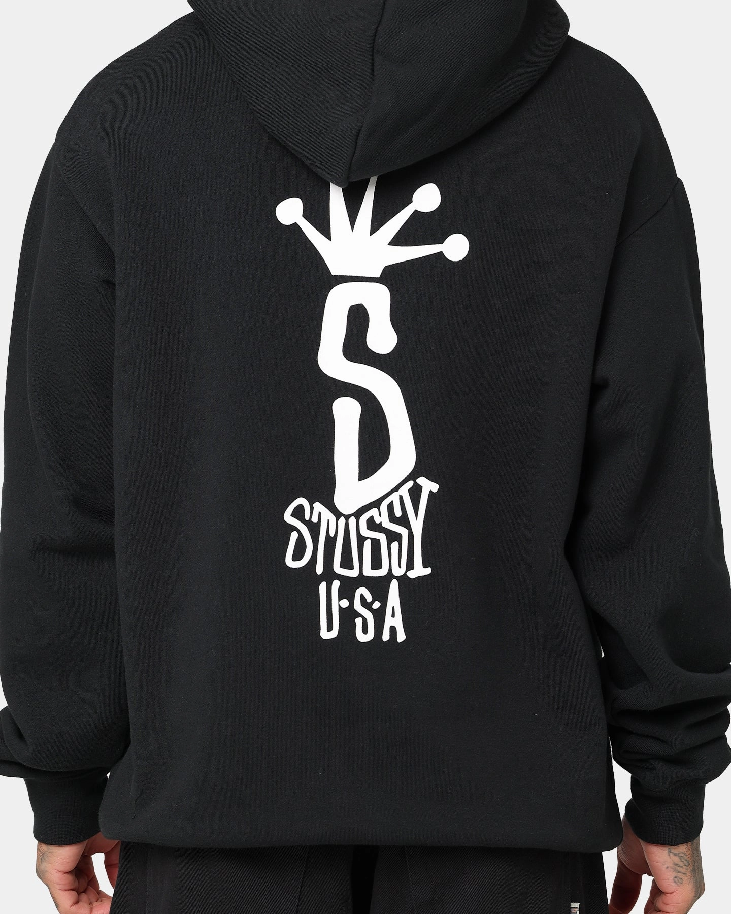 Stussy Big S LCB Hoodie Black Seasonal Wear Picture