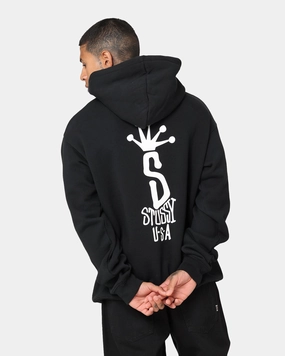 Stussy Big S LCB Hoodie Black Stole Wind Safe