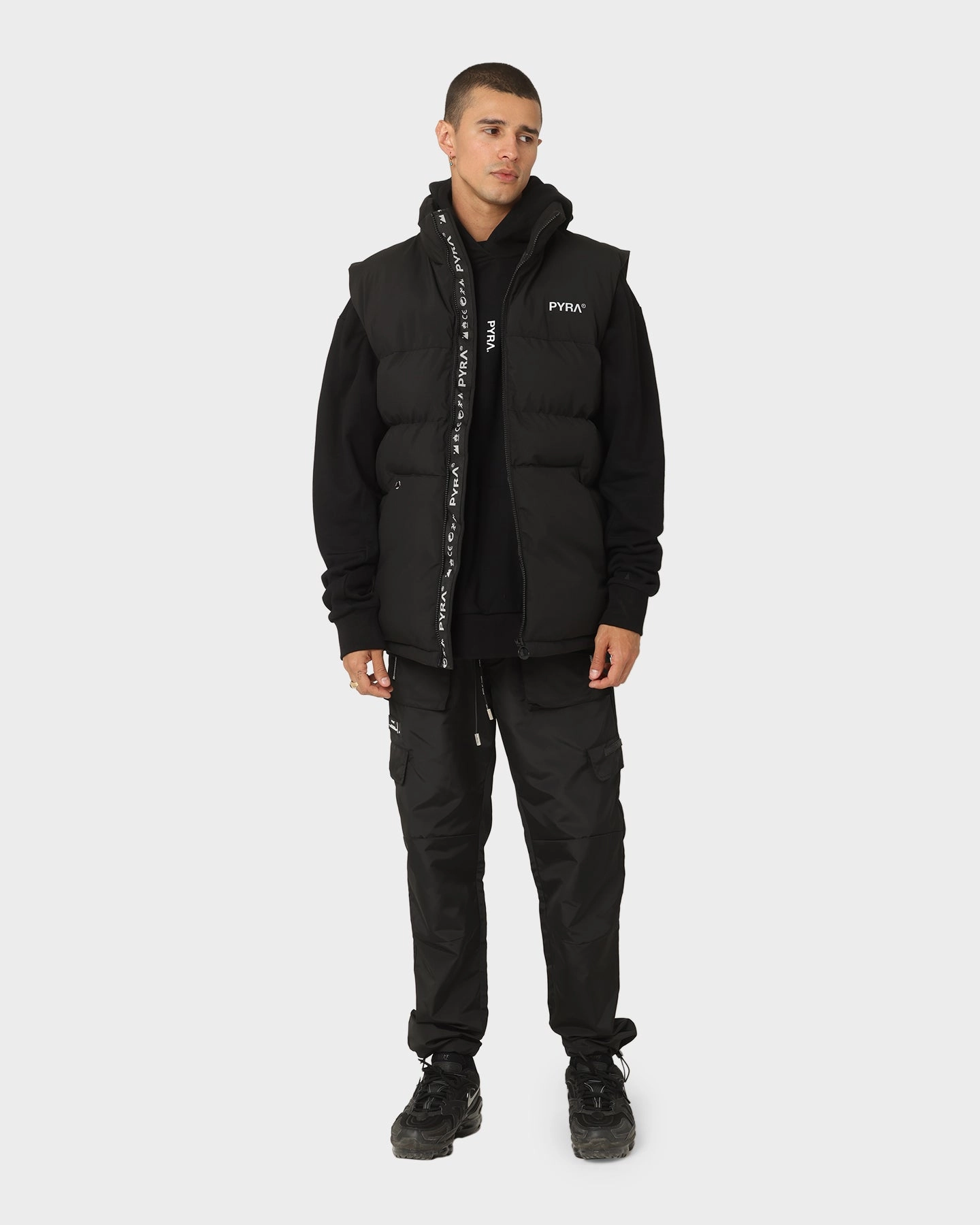 Last Limited Edition PYRA Blaze Hoodie Black