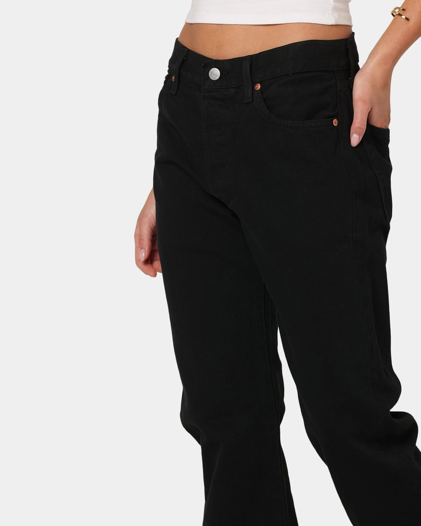 Slim Modern Levi Strauss And Co 501? Original Jeans Black