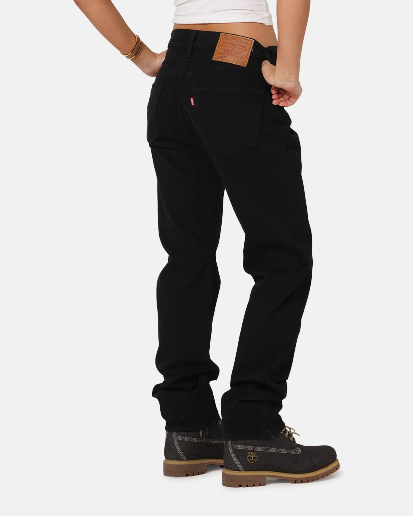 Neutral Tone Base Outfit Levi Strauss And Co 501? Original Jeans Black