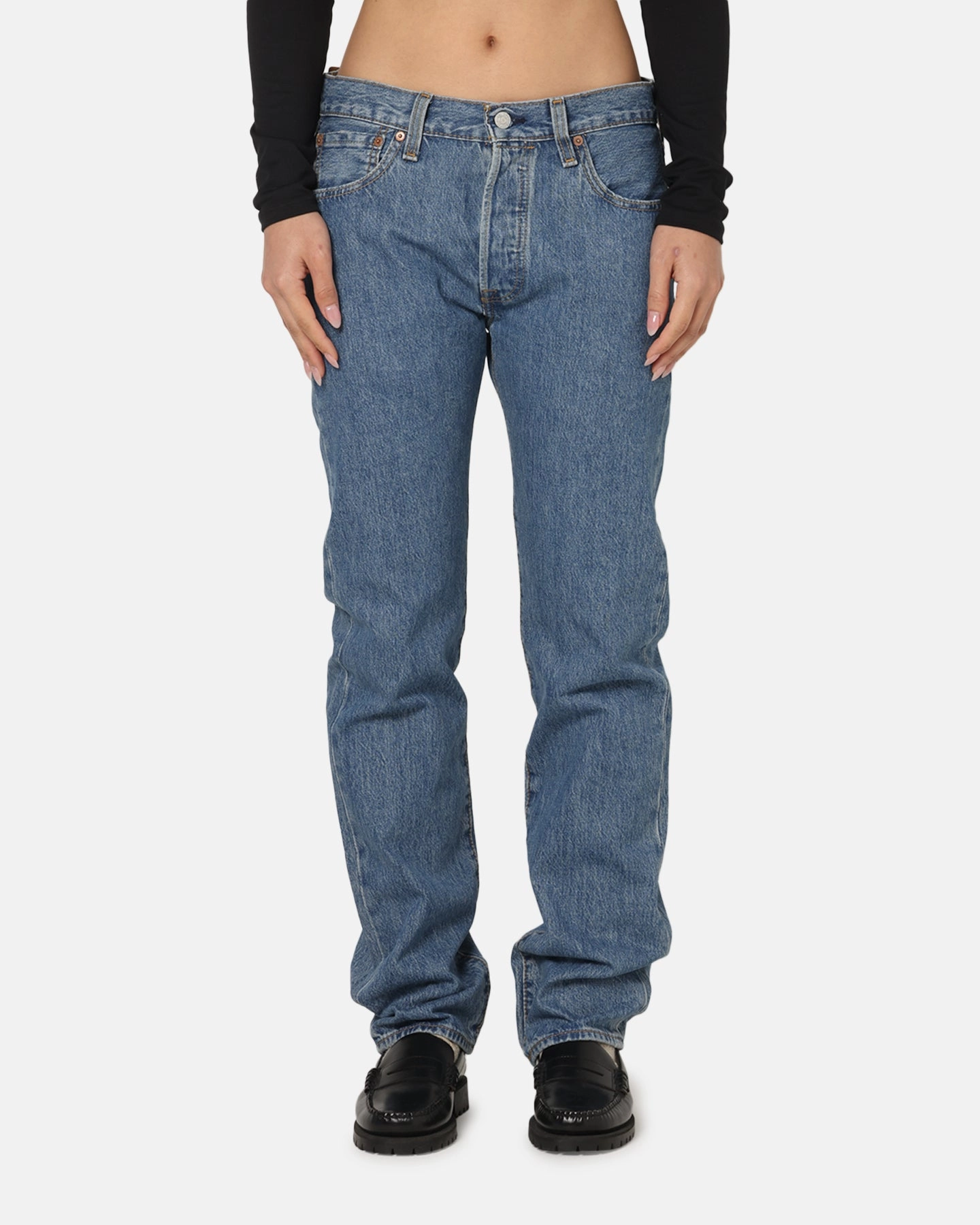 Levi Strauss And Co 501? Original Jeans Stone Wash Artist Vibe Travel Outfit Closet Staple