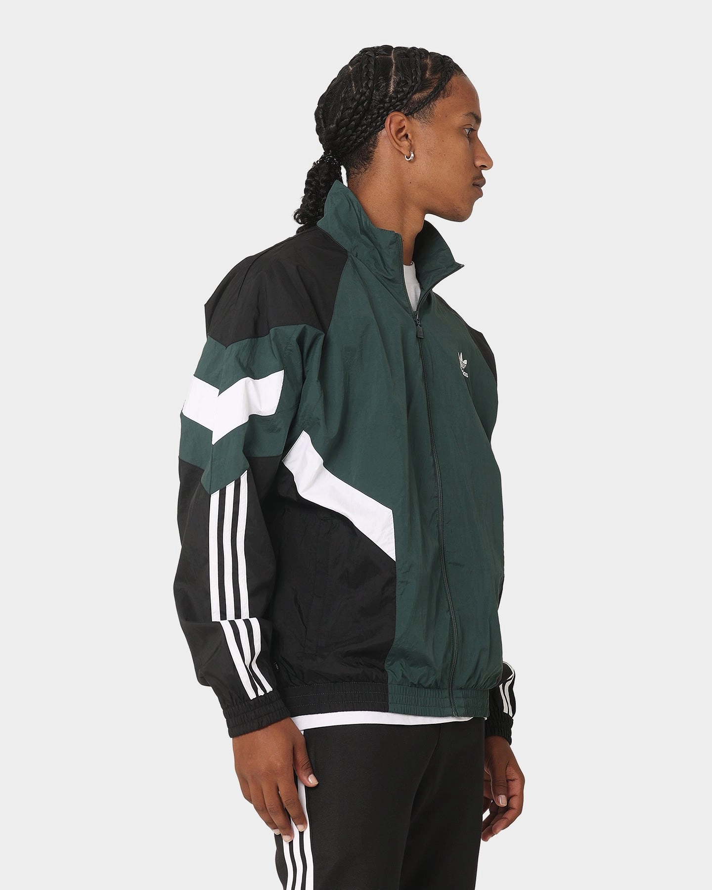 Breathable Material Protective Outerwear Adidas Woven TT Jacket Mineral Green