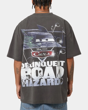 Geometric precision Comfortable Wear Goat Crew Disney And Pixar Cars DJ Heavy T-Shirt Black Wash
