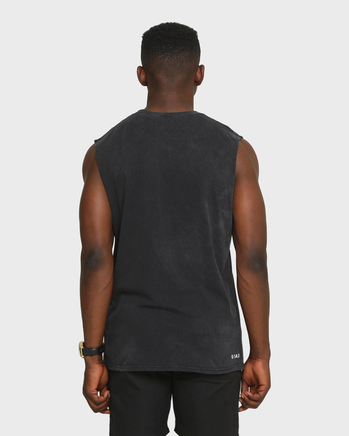 Dead Studios Men's Snake Pit Muscle Shirt Black Weekend Wardrobe Formal Elegance