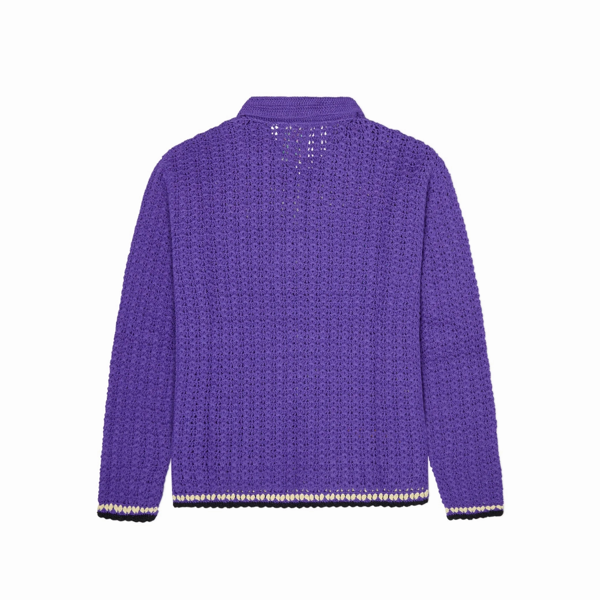 Kidsuper Crochet Long Sleeve 'Purple' product rough ruggedness
