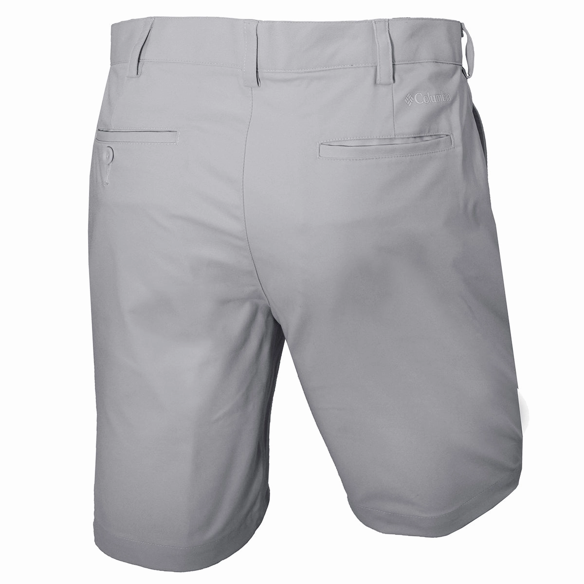 Columbia Golf Men's Spear Logo Lie Angle Short - Cool Grey Elastic Cuff
