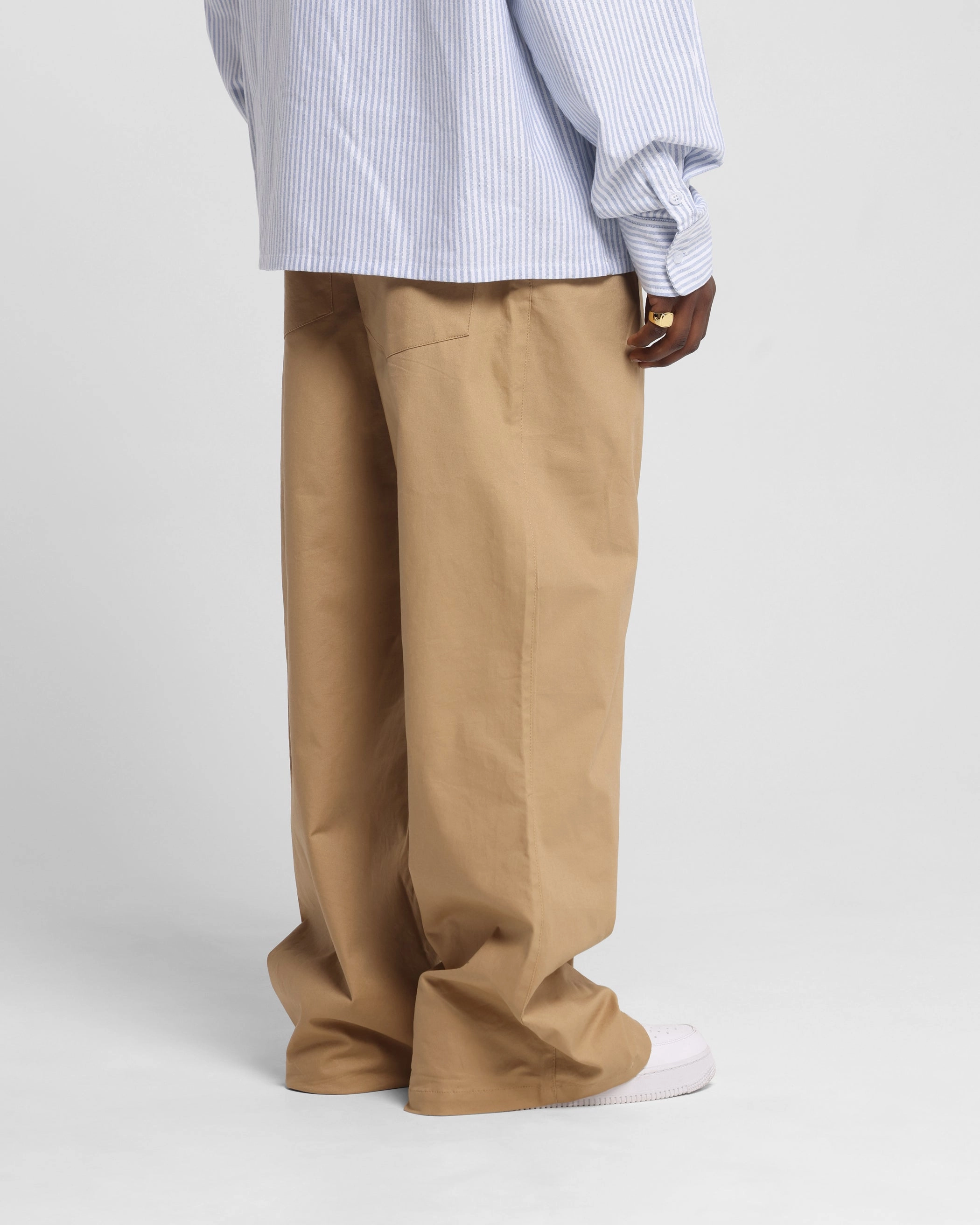 Thermal Insulation Layer Eco Friendly Dye Process Loiter Atlas Trousers Tan