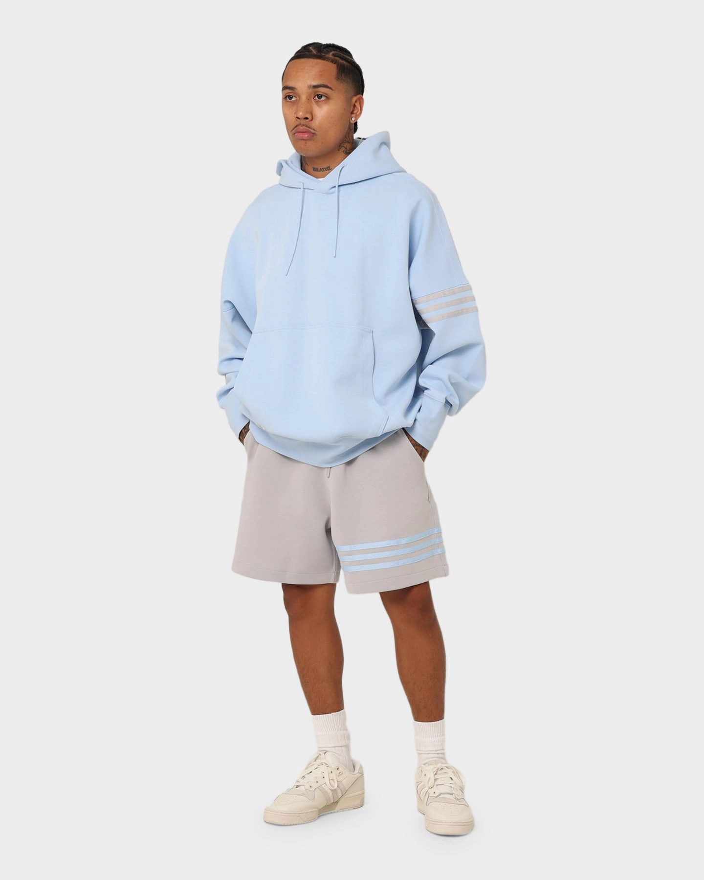 Adidas New C Shorts Grey Two High-Performance Fit