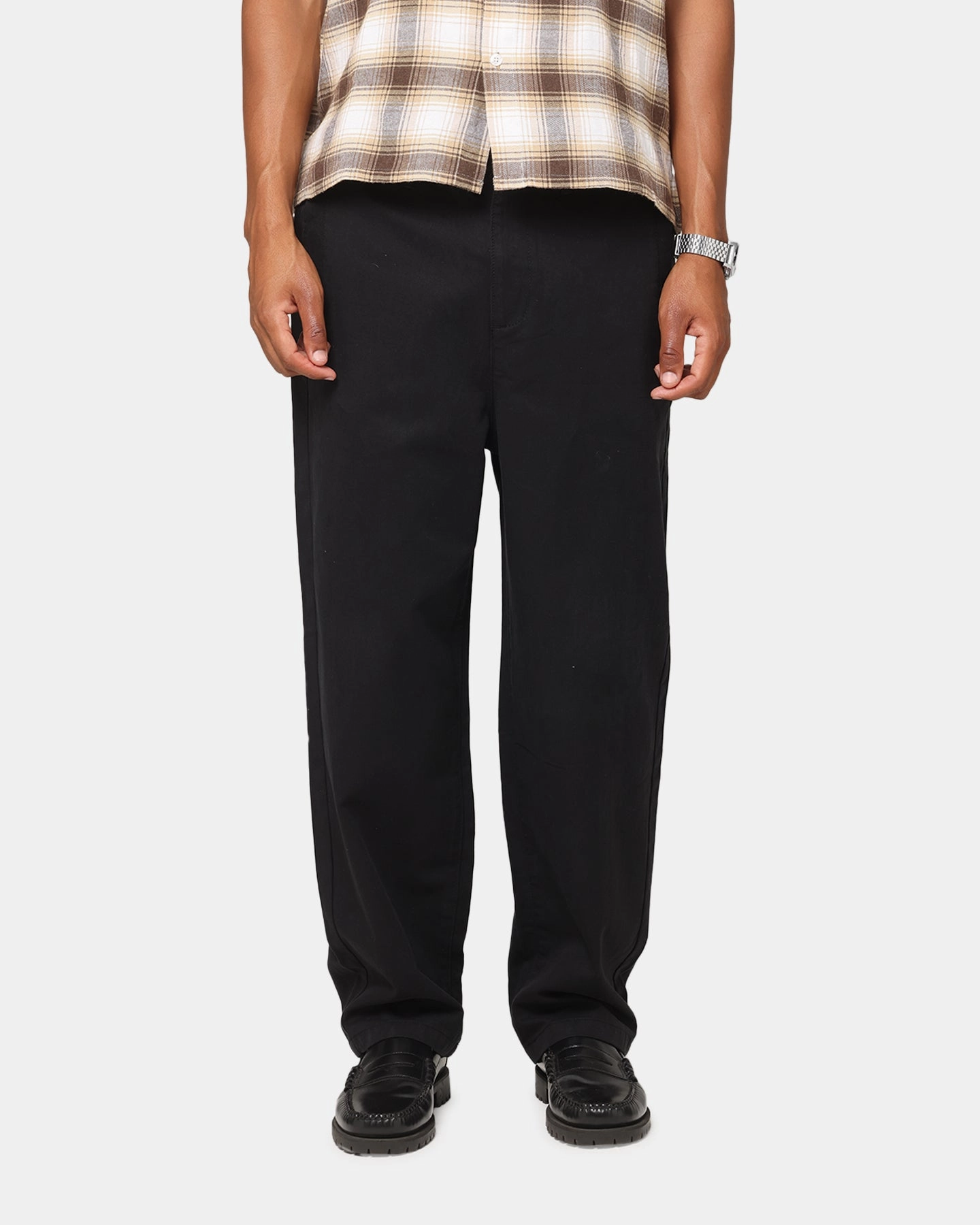 Carre C-Track Pant Black Lightweight Fabric Dark wash