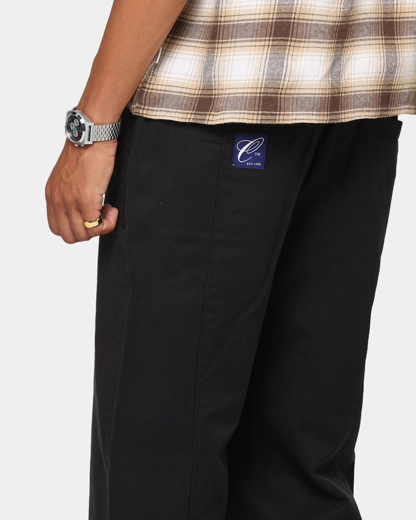 Carre C-Track Pant Black Wide Leg