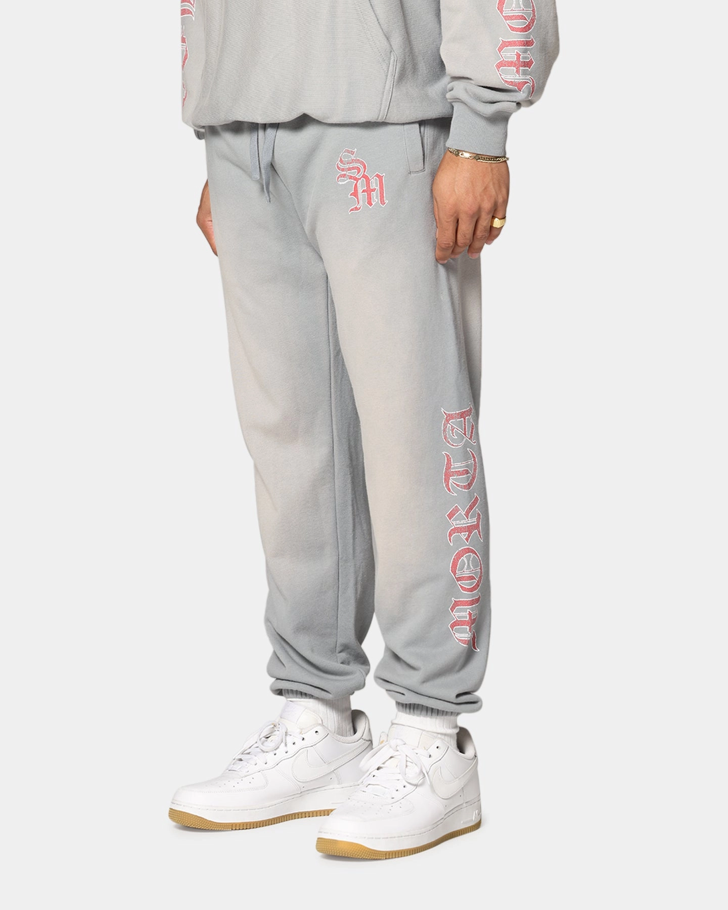 Sport Friendly DurableReinforcedMaterial Saint Morta Hardcore Sweatpants Sunfade Grey