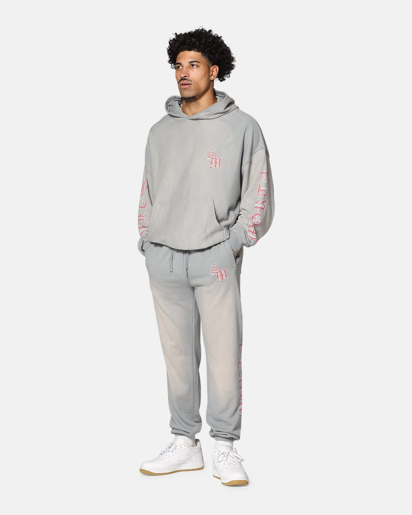 Saint Morta Hardcore Sweatpants Sunfade Grey Functional Style