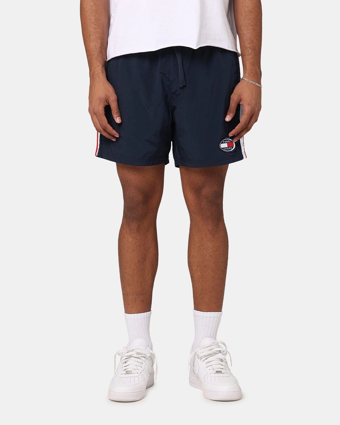 Tommy Jeans TJM Archive Beach Shorts Dark Night Navy beach goers hypoallergenic