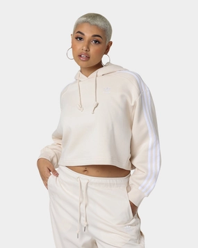 Adidas Women's Short Hoodie Wonder White Ticket Sympathy