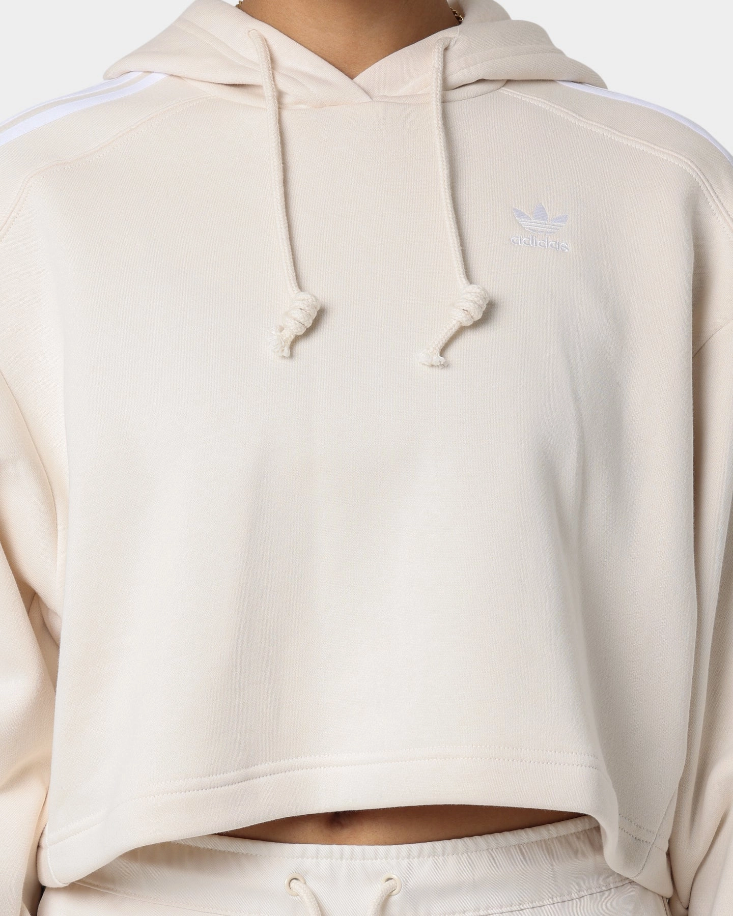 Adidas Women's Short Hoodie Wonder White Approve