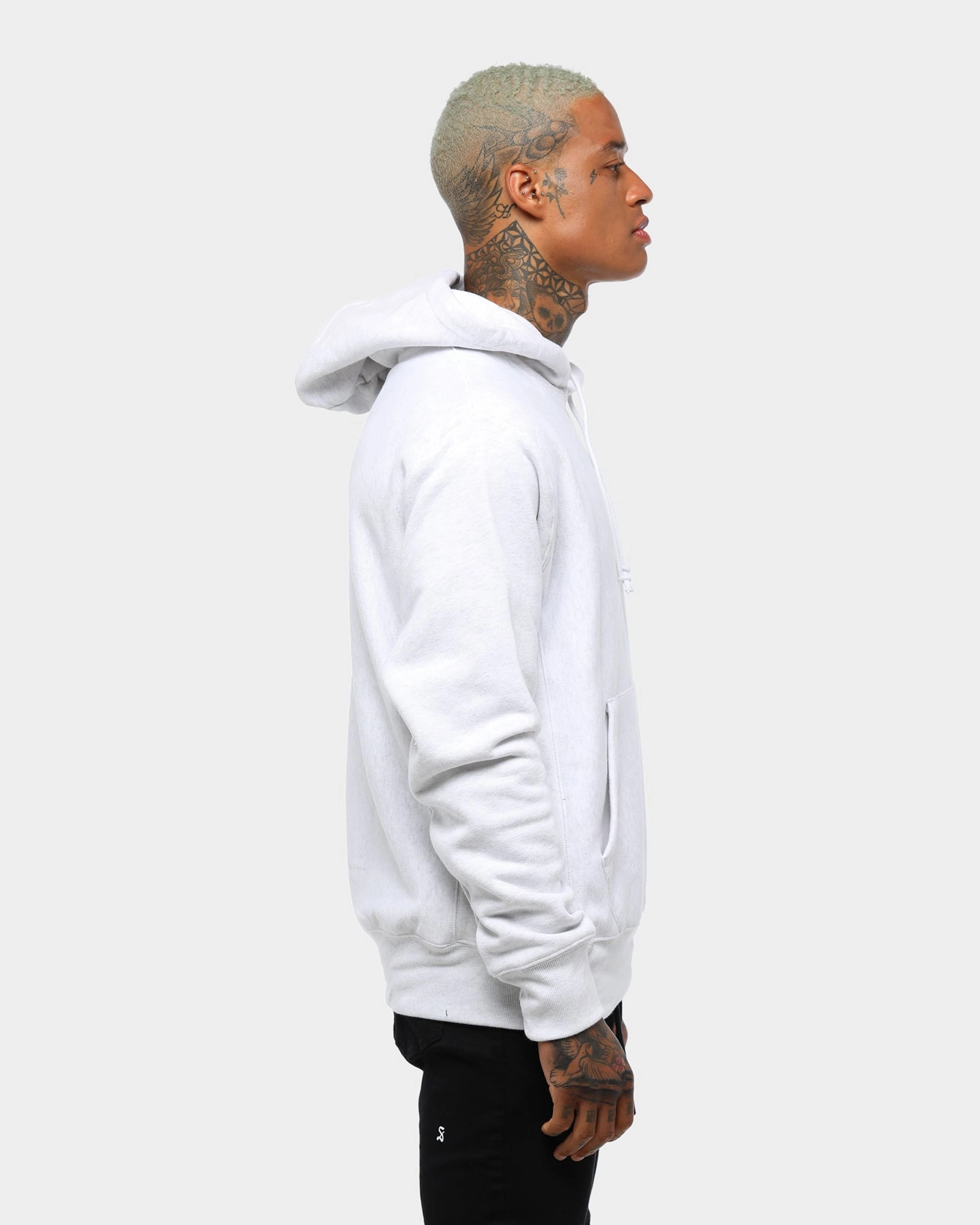 Score Champion Rev Weave Hoodie Silver