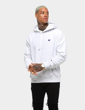 Champion Rev Weave Hoodie Silver Layered construction