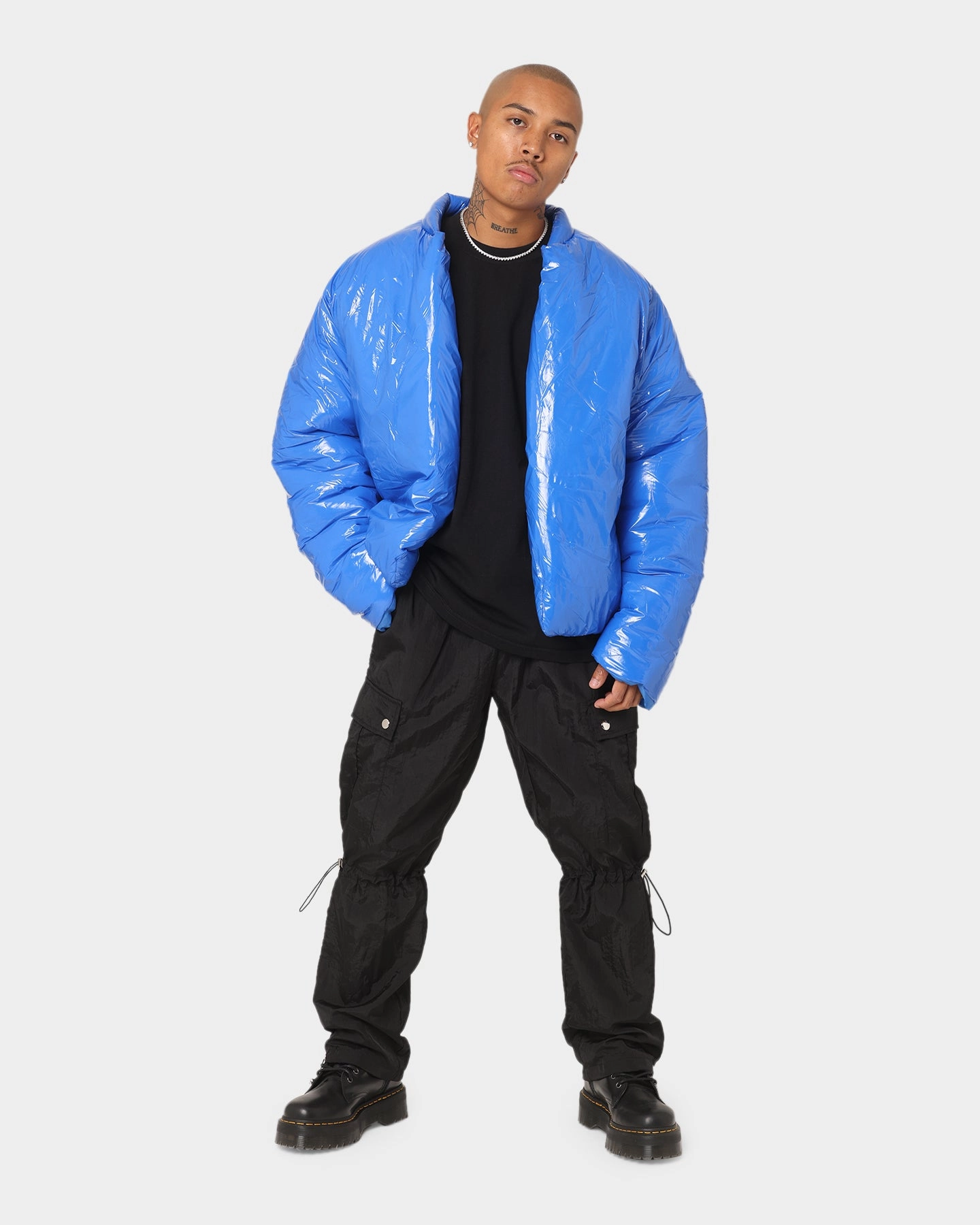 Flexible Layering Club Paradise  Paxton Puffer Jacket Blue