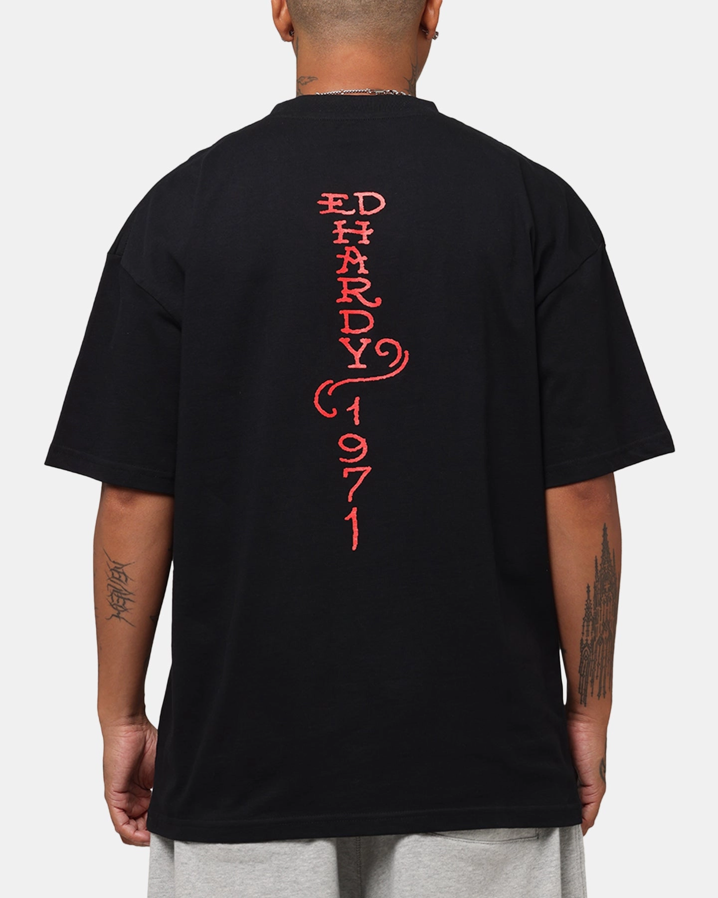All-Season Wear Ed Hardy Lost Luck T-Shirt Black